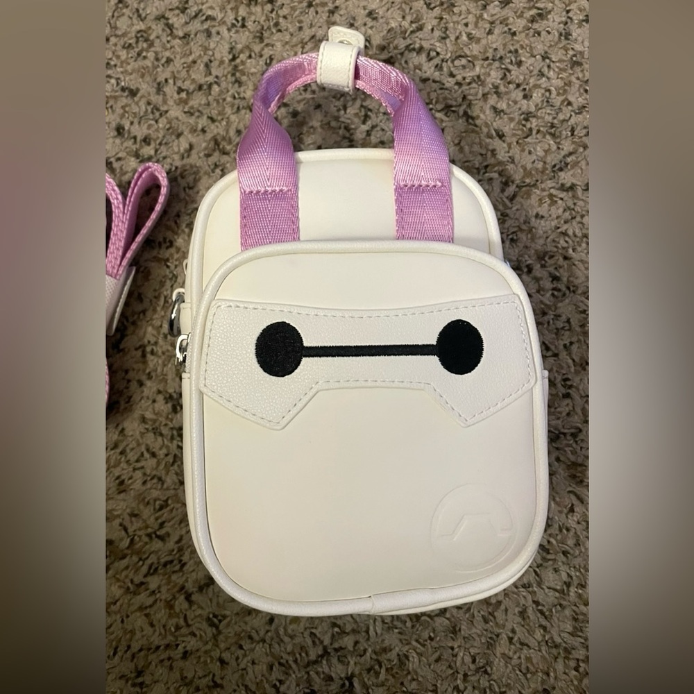 Big Hero 6 Baymax Color changing mini backpack crossbody bag
